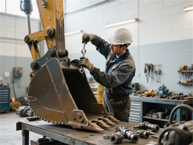 repair excavator bucket